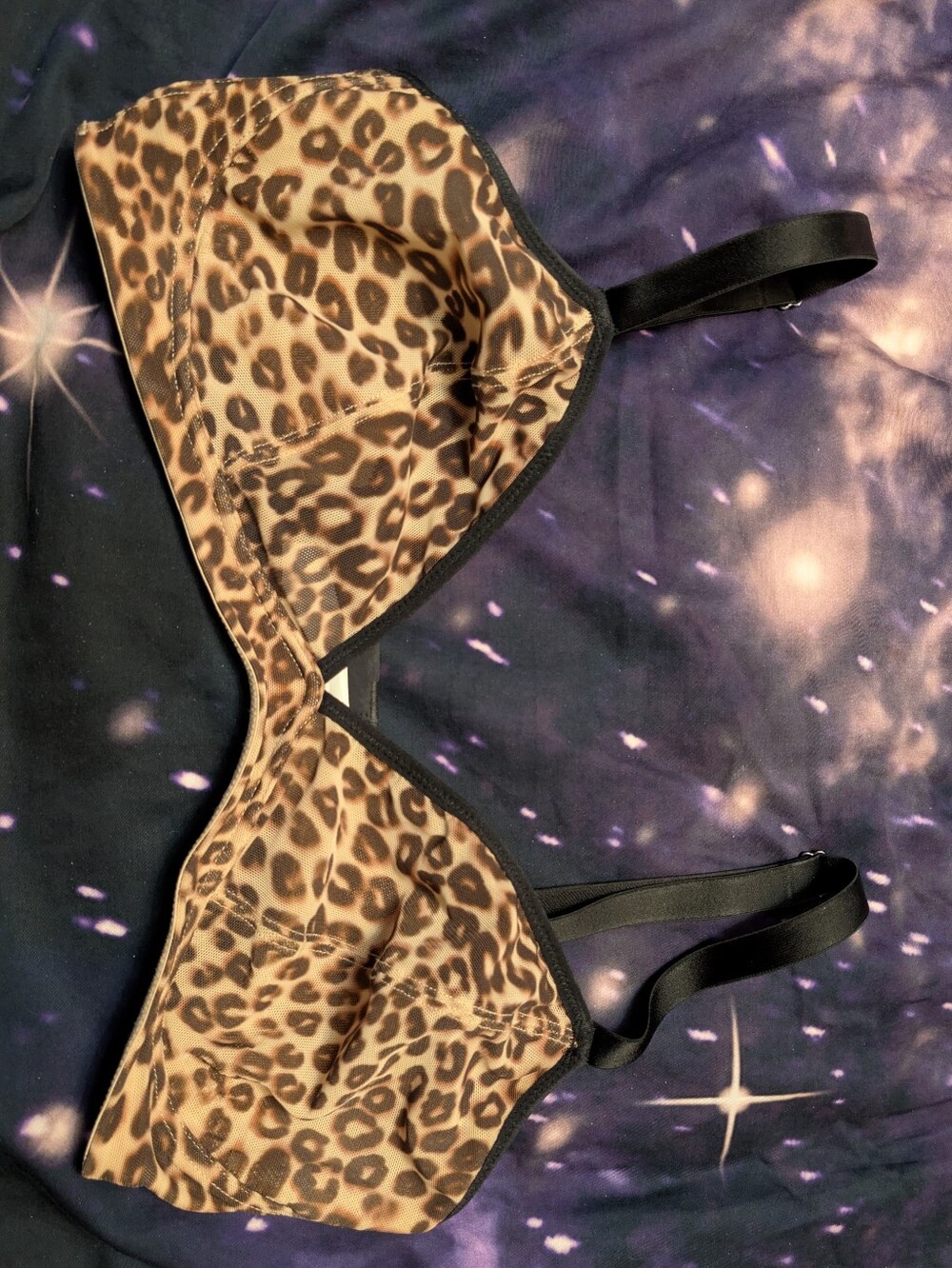 Knix Leopard Print Brallette L+